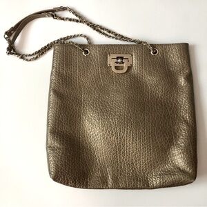 DKNY Textured Shoulder Bag